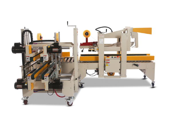 全新自动折盖封箱配套...