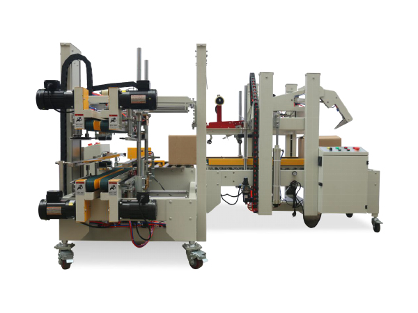 全自动折盖封箱机配套...